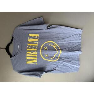Nirvana Graphic Band T-Shirt Size Large